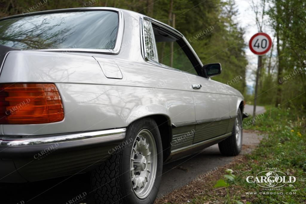 Cargold - Mercedes 450 SLC 5.0 - 1A! silber, Velours blau  - Bild 11