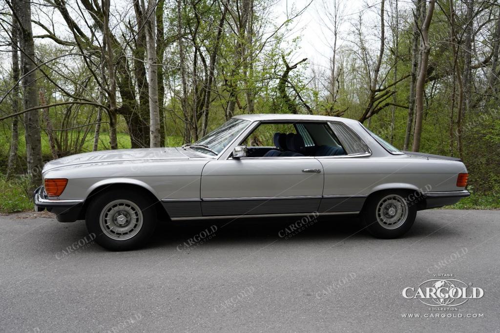 Cargold - Mercedes 450 SLC 5.0 - 1A! silber, Velours blau  - Bild 2