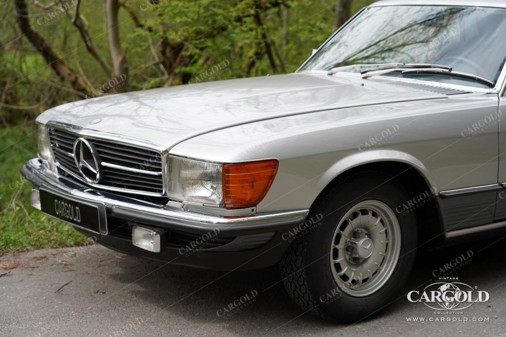 Cargold - Mercedes 450 SLC 5.0 - 1A! silber, Velours blau  - Bild 30