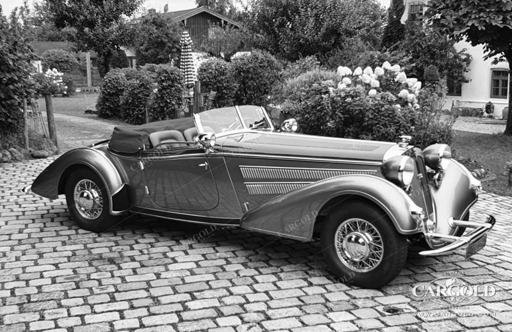 Cargold - Horch 855 - Spezialroadster dokumentiert - echt -  - Bild 0