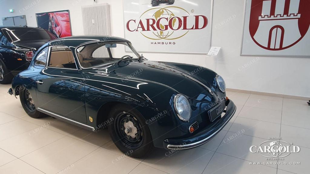 Cargold - Porsche 356 A Coupé - Fjordgrün / Originalfarbe / matching numbers  - Bild 0