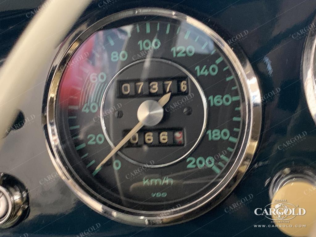 Cargold - Porsche 356 A Coupé - Fjordgrün / Originalfarbe / matching numbers  - Bild 12