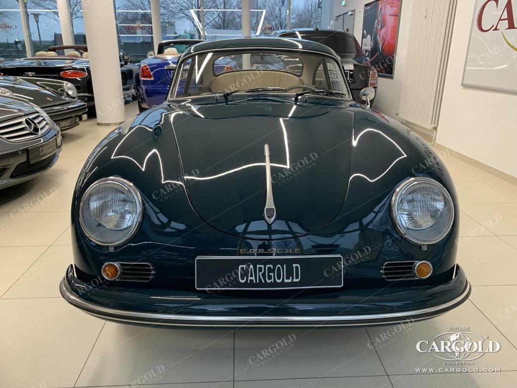 Cargold - Porsche 356 A Coupé - Fjordgrün / Originalfarbe / matching numbers  - Bild 13