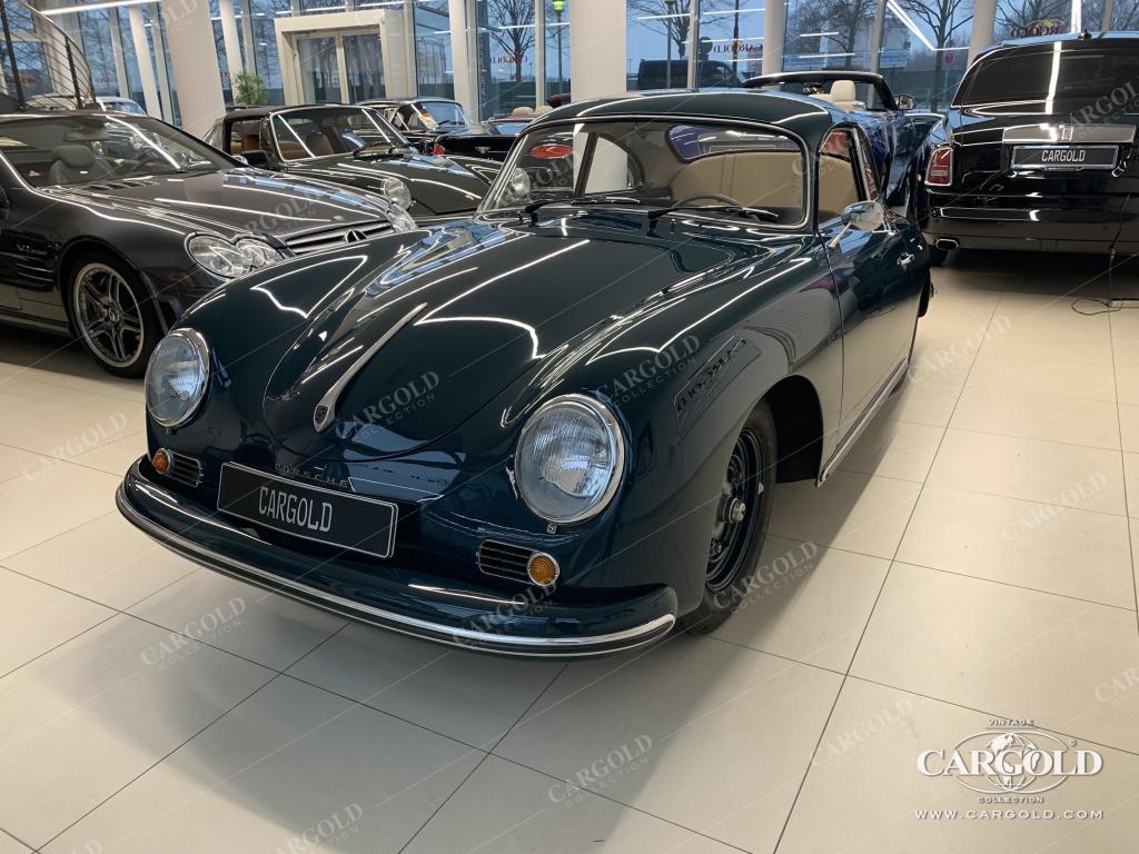 Cargold - Porsche 356 A Coupé - Fjordgrün / Originalfarbe / matching numbers  - Bild 14