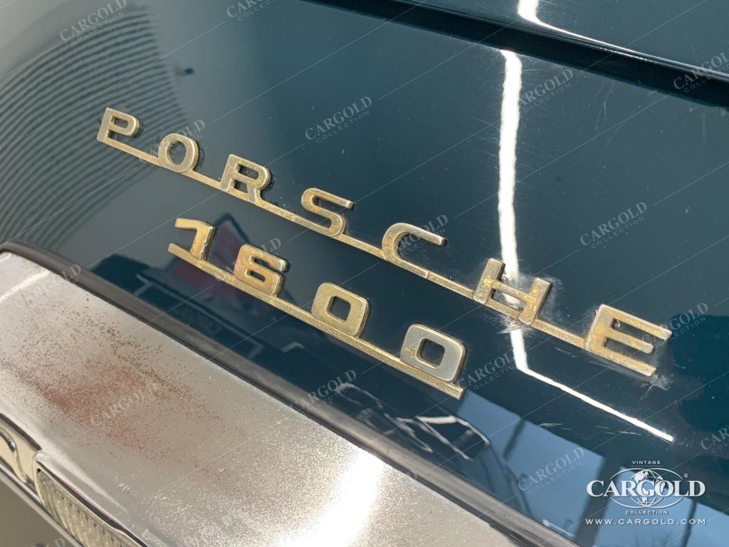 Cargold - Porsche 356 A Coupé - Fjordgrün / Originalfarbe / matching numbers  - Bild 16