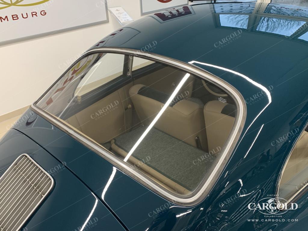 Cargold - Porsche 356 A Coupé - Fjordgrün / Originalfarbe / matching numbers  - Bild 17