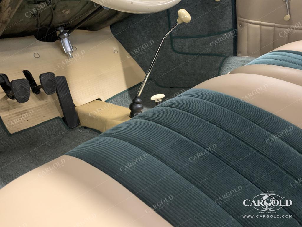 Cargold - Porsche 356 A Coupé - Fjordgrün / Originalfarbe / matching numbers  - Bild 19