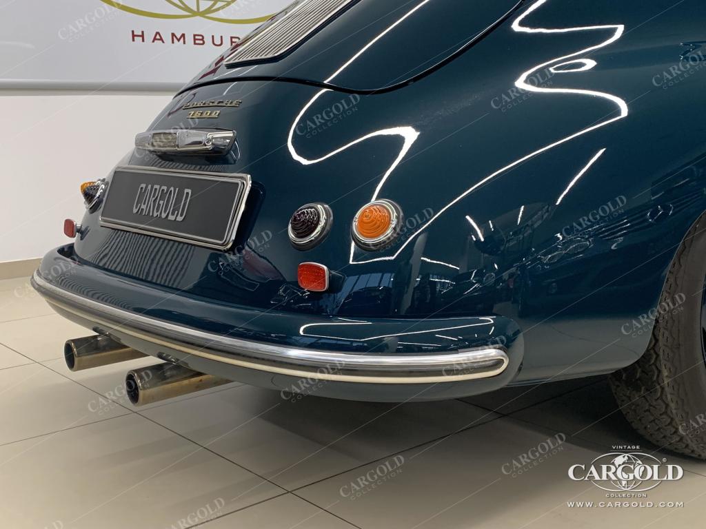 Cargold - Porsche 356 A Coupé - Fjordgrün / Originalfarbe / matching numbers  - Bild 20