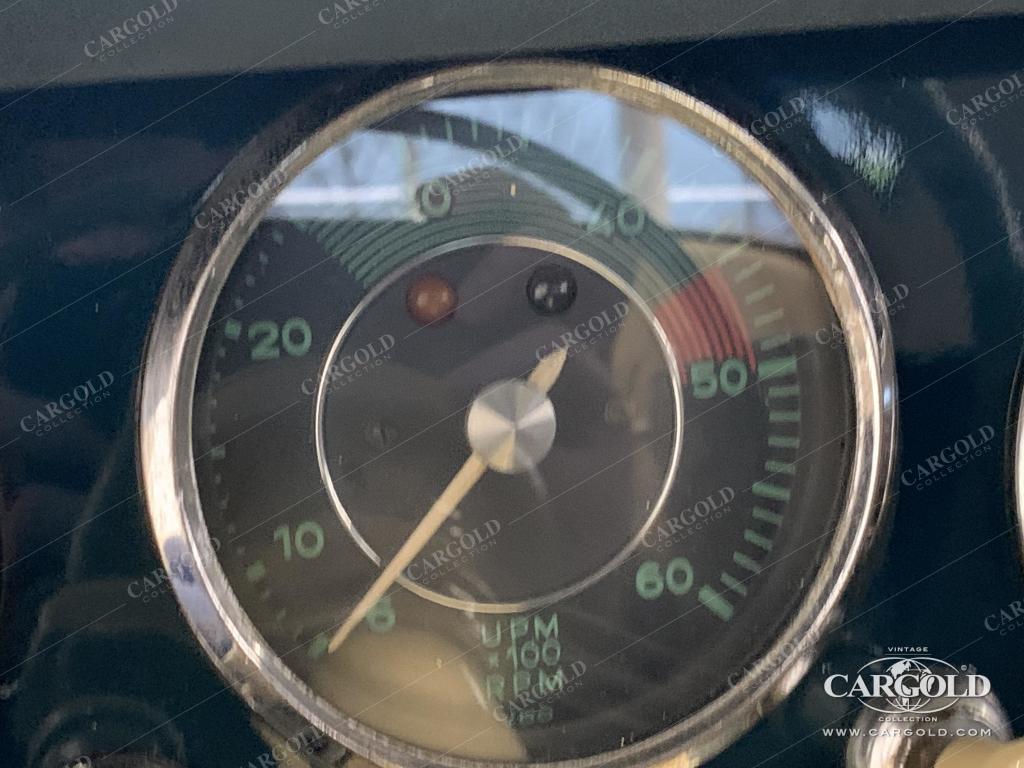 Cargold - Porsche 356 A Coupé - Fjordgrün / Originalfarbe / matching numbers  - Bild 21