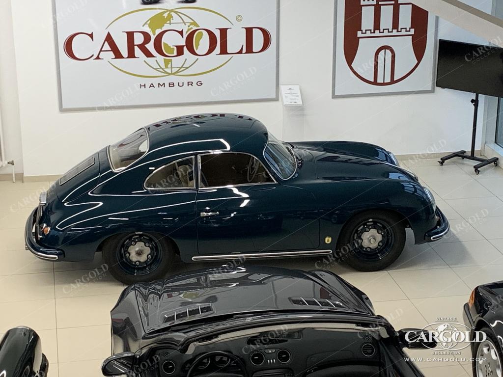 Cargold - Porsche 356 A Coupé - Fjordgrün / Originalfarbe / matching numbers  - Bild 2
