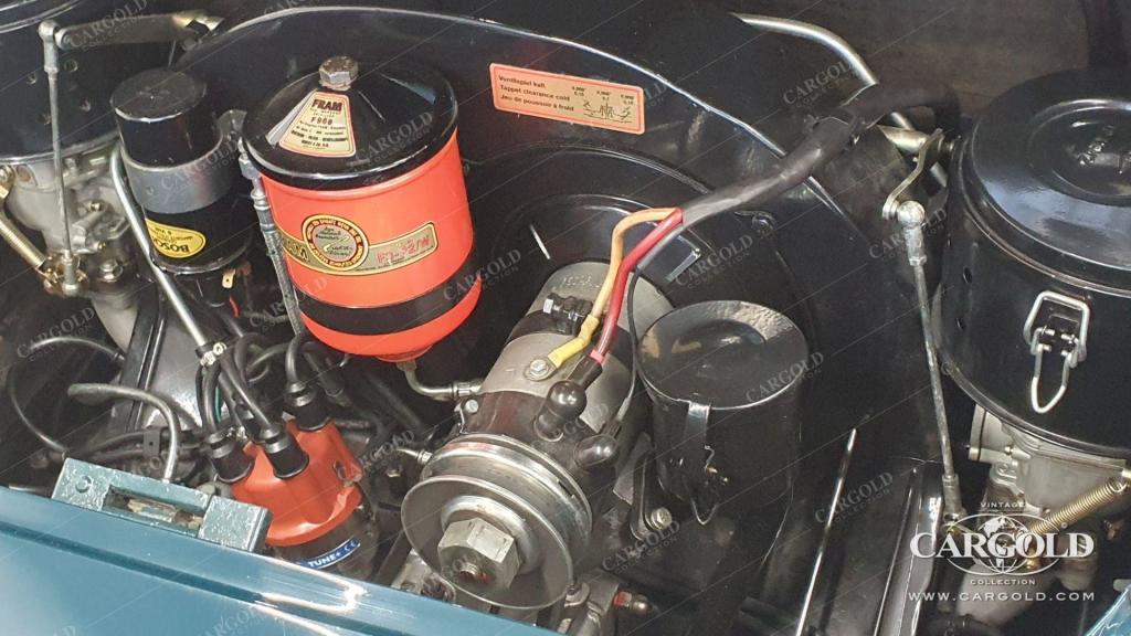 Cargold - Porsche 356 A Coupé - Fjordgrün / Originalfarbe / matching numbers  - Bild 4