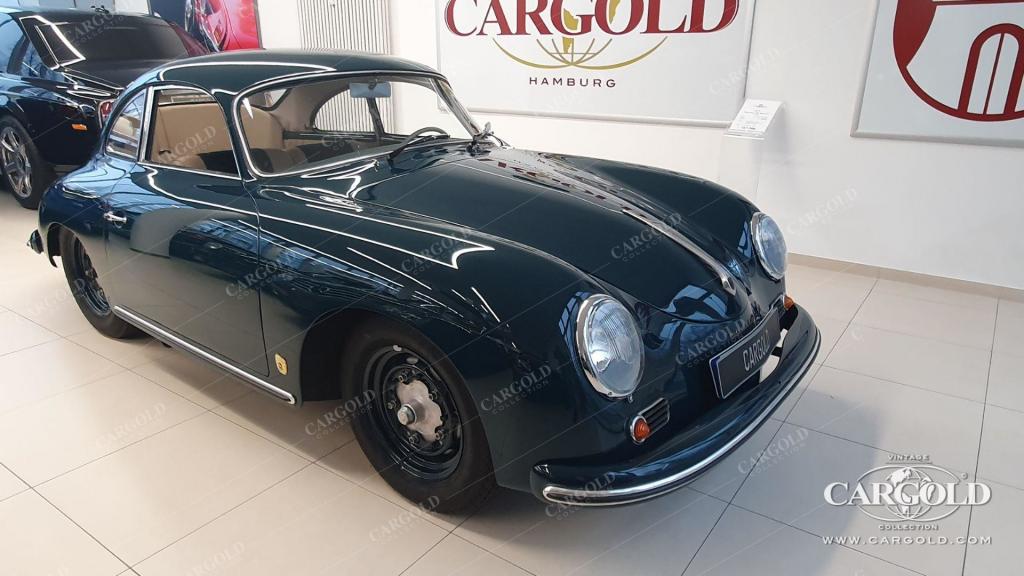 Cargold - Porsche 356 A Coupé - Fjordgrün / Originalfarbe / matching numbers  - Bild 6