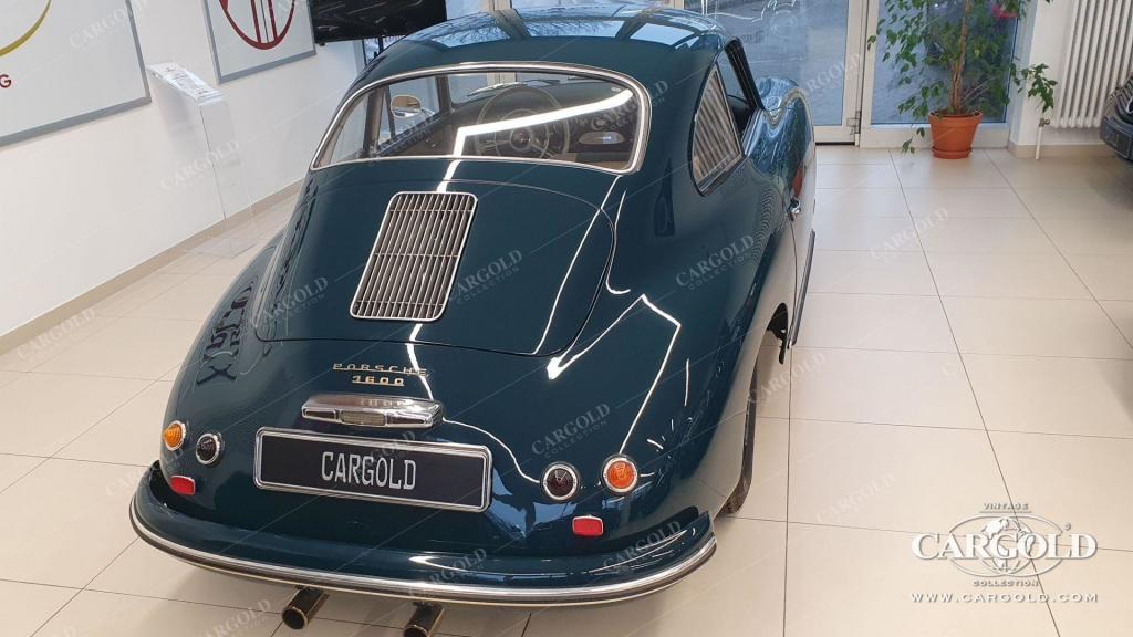 Cargold - Porsche 356 A Coupé - Fjordgrün / Originalfarbe / matching numbers  - Bild 8