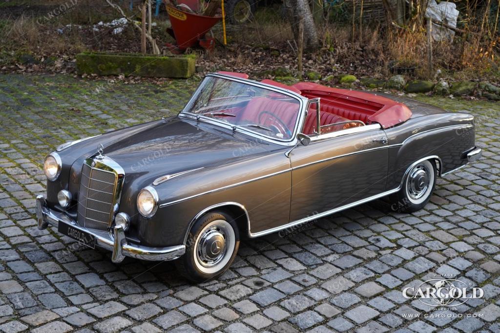 Cargold - Mercedes 220 SE Ponton  - Cabriolet / perfekt vollrestauriert  - Bild 0