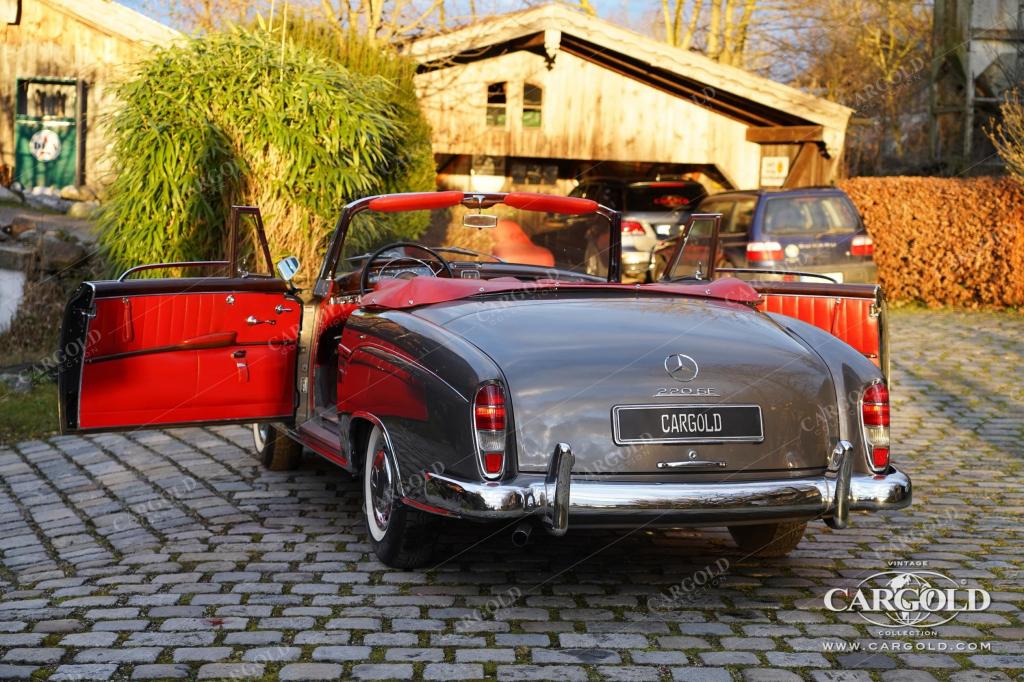 Cargold - Mercedes 220 SE Ponton  - Cabriolet / perfekt vollrestauriert  - Bild 17