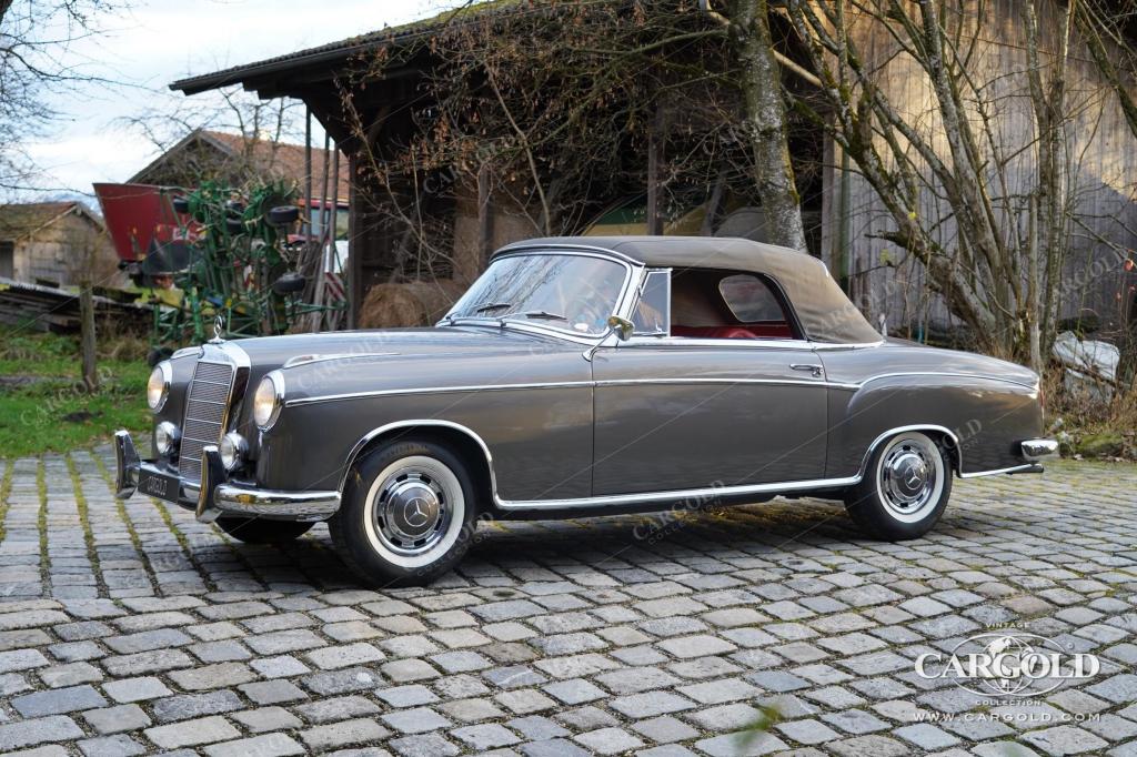 Cargold - Mercedes 220 SE Ponton  - Cabriolet / perfekt vollrestauriert  - Bild 20