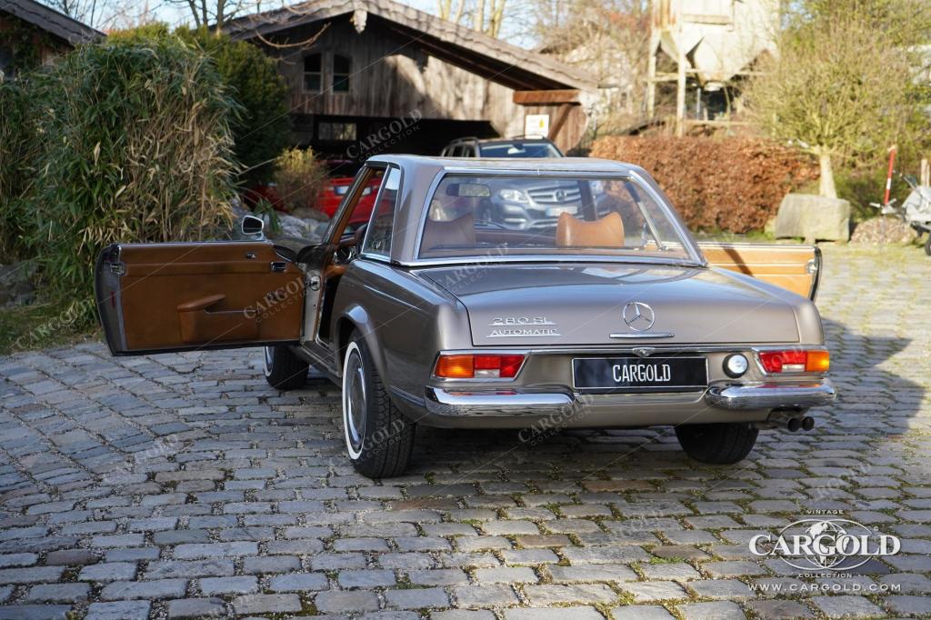 Cargold - Mercedes 280 SL Pagode - Original Möwengrau Met.! Erstleder! Ex. Schumacher  - Bild 10