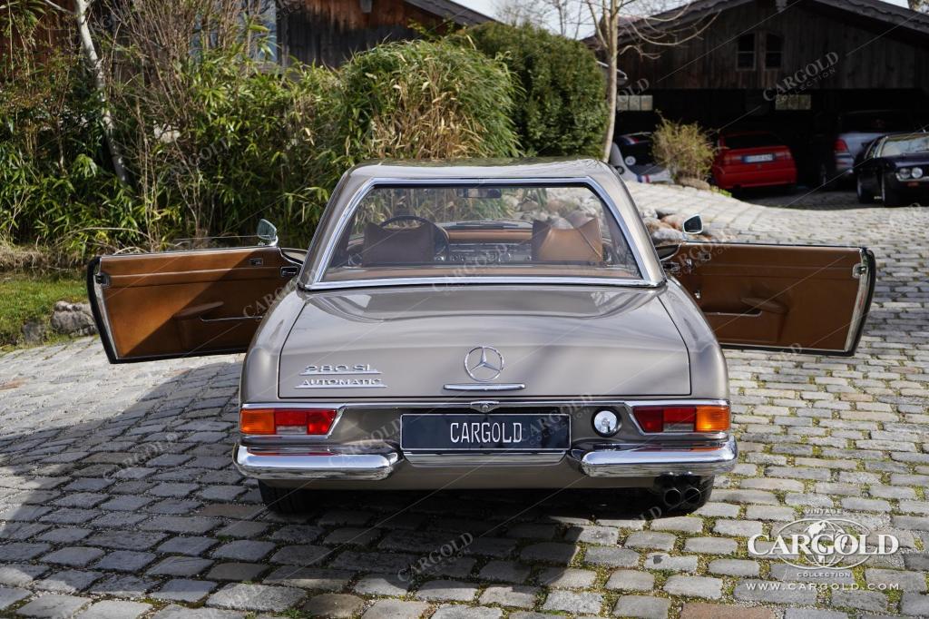 Cargold - Mercedes 280 SL Pagode - Original Möwengrau Met.! Erstleder! Ex. Schumacher  - Bild 12