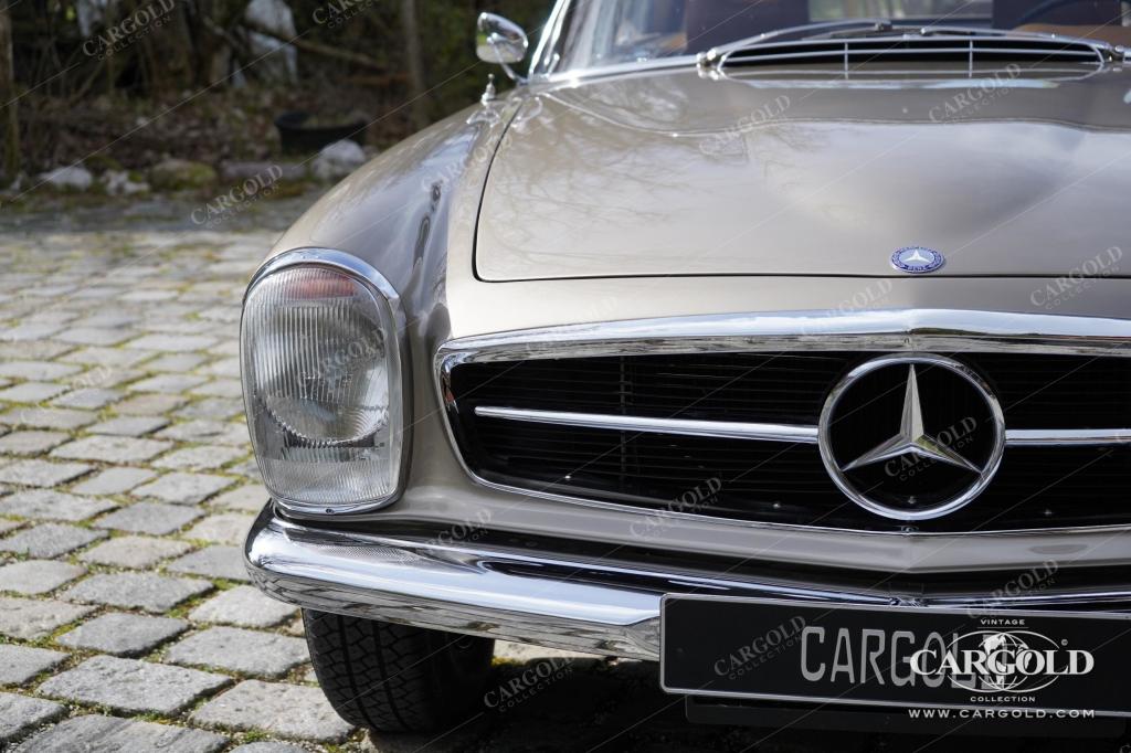 Cargold - Mercedes 280 SL Pagode - Original Möwengrau Met.! Erstleder! Ex. Schumacher  - Bild 19