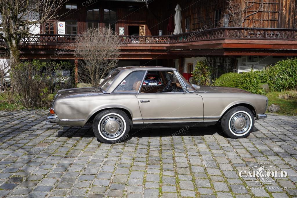 Cargold - Mercedes 280 SL Pagode - Original Möwengrau Met.! Erstleder! Ex. Schumacher  - Bild 24