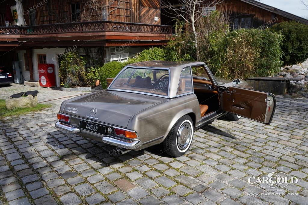 Cargold - Mercedes 280 SL Pagode - Original Möwengrau Met.! Erstleder! Ex. Schumacher  - Bild 40