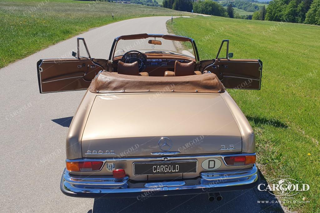 Cargold - Mercedes 280 SE 3.5 Cabriolet - 1. Hand / Erst 125.000 km!  - Bild 13