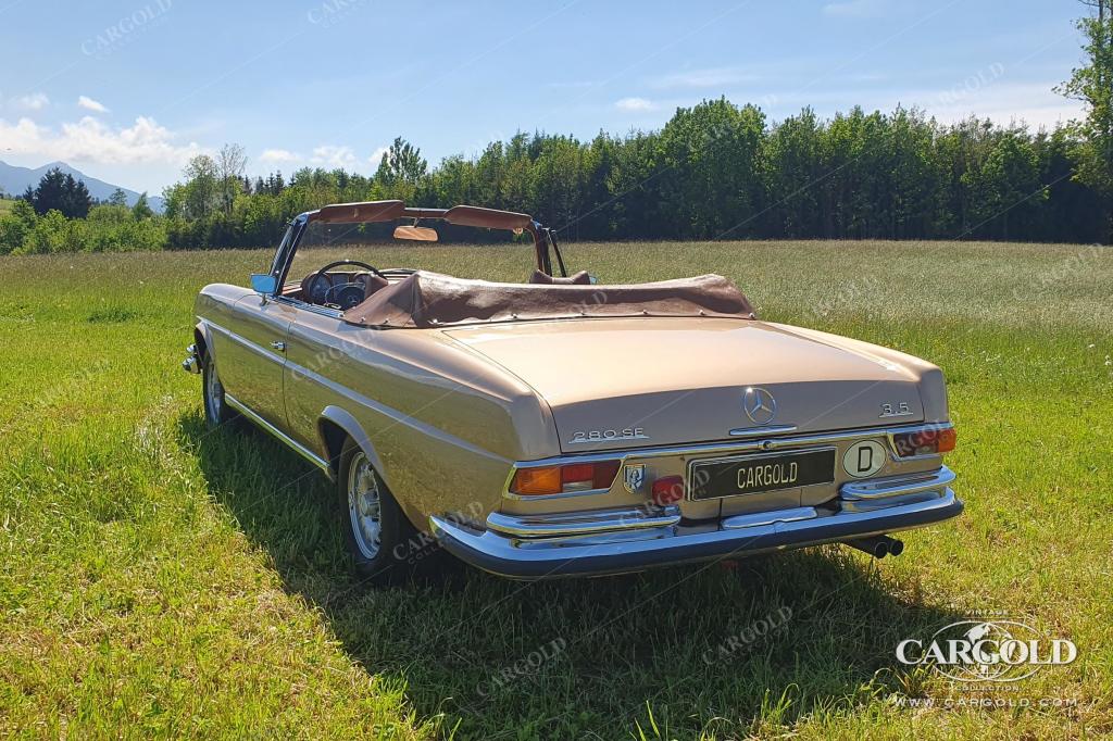 Cargold - Mercedes 280 SE 3.5 Cabriolet - 1. Hand / Erst 125.000 km!  - Bild 5