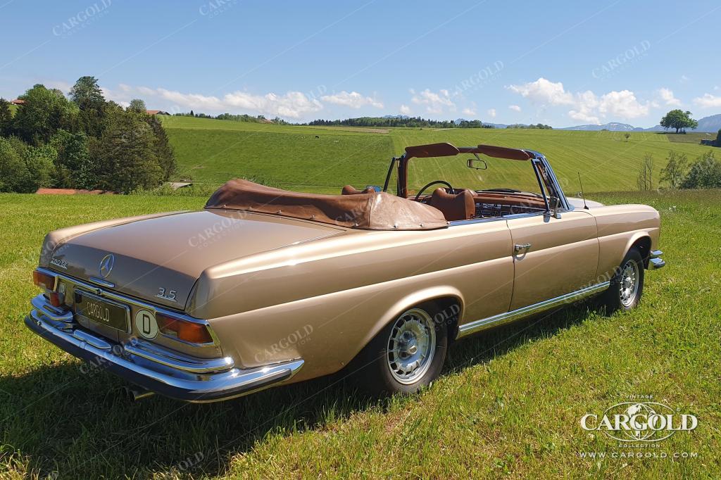 Cargold - Mercedes 280 SE 3.5 Cabriolet - 1. Hand / Erst 125.000 km!  - Bild 9