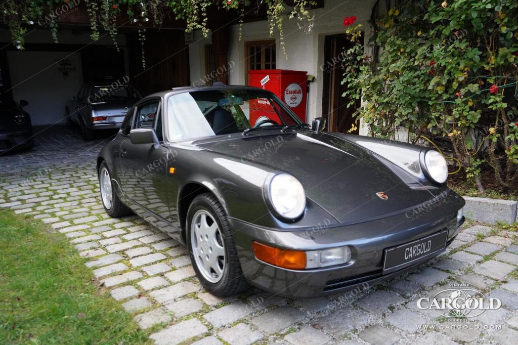 Cargold - Porsche 964 Carrera 4 - Erst 8.518km !   - Bild 0