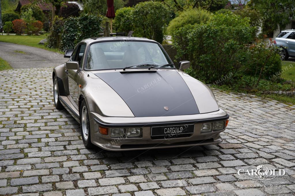 Cargold - Porsche 930 3.3 Turbo Werks-Flachbau - 1. Hand / erst 46.763 km! / 1 of 59  - Bild 10