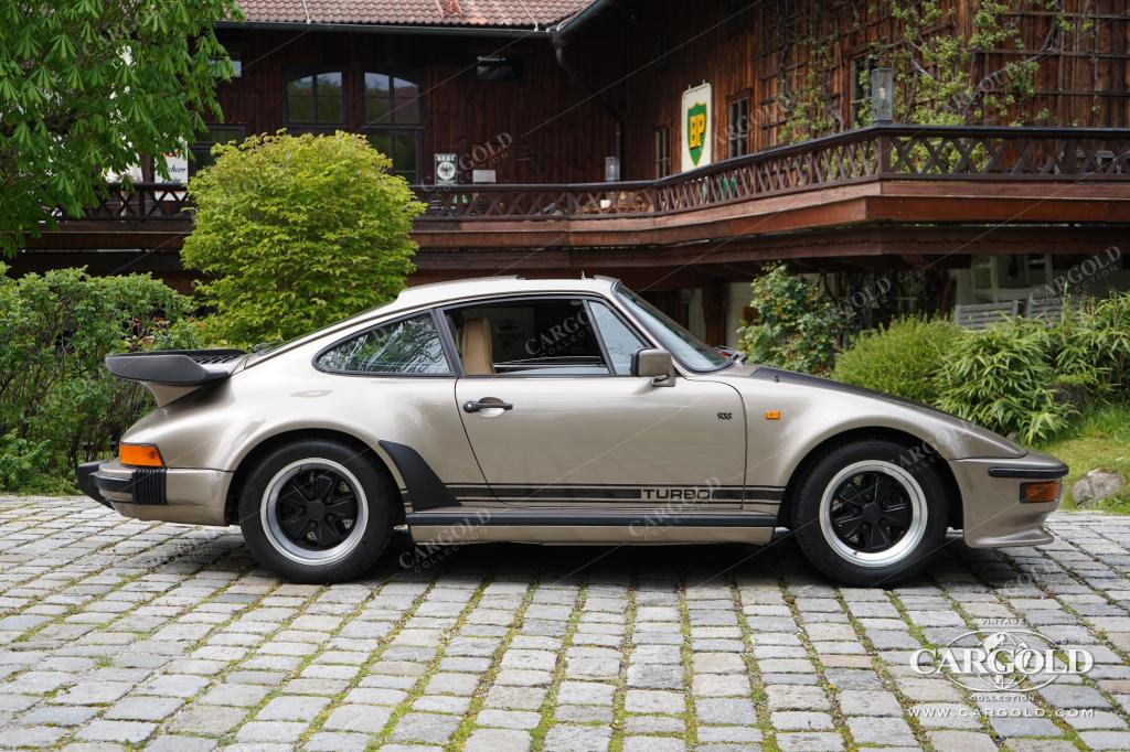 Cargold - Porsche 930 3.3 Turbo Werks-Flachbau - 1. Hand / erst 46.763 km! / 1 of 59  - Bild 2