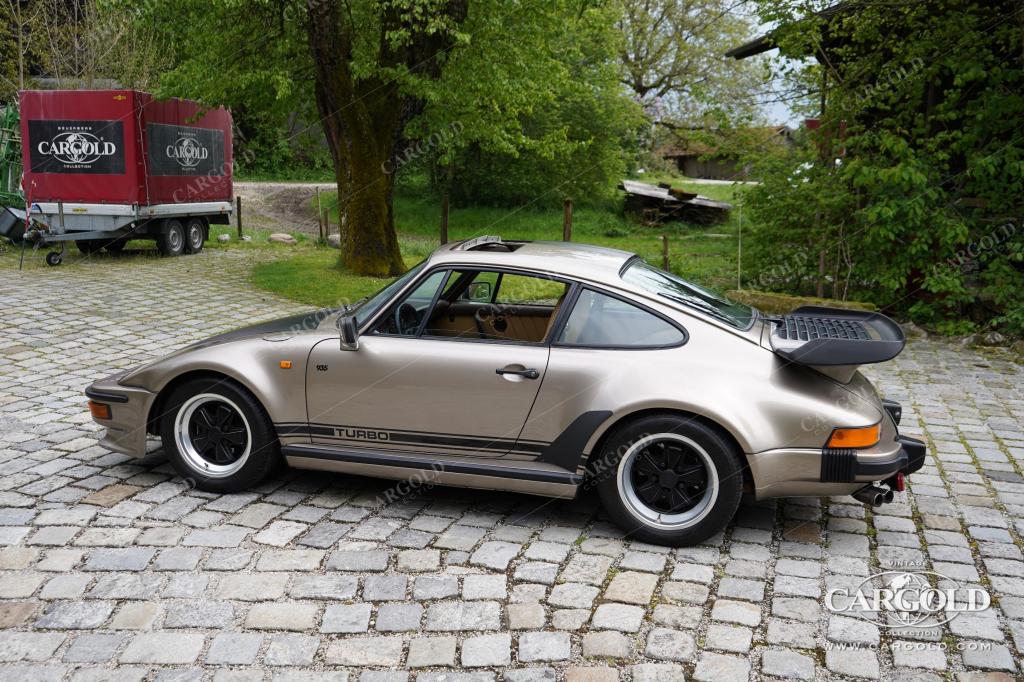 Cargold - Porsche 930 3.3 Turbo Werks-Flachbau - 1. Hand / erst 46.763 km! / 1 of 59  - Bild 8