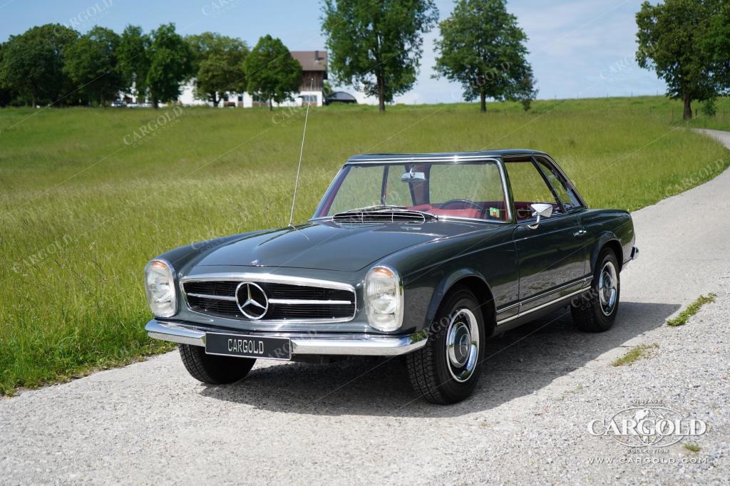 Cargold - Mercedes 230 SL  - Erst 70.482 km-2.Hand!  - Bild 0
