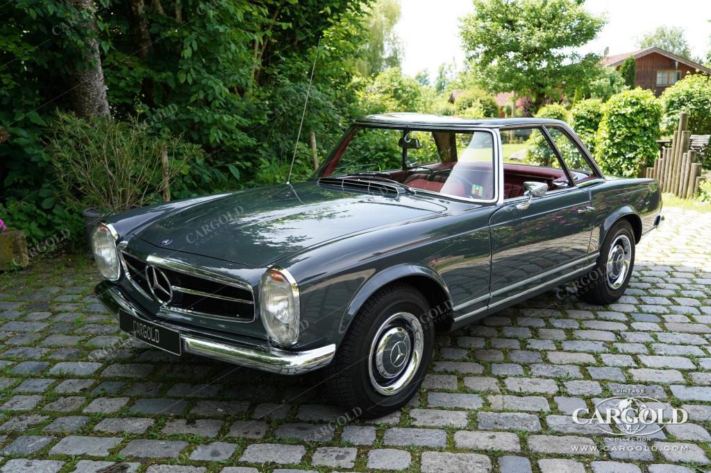 Cargold - Mercedes 230 SL  - Erst 70.482 km-2.Hand!  - Bild 12