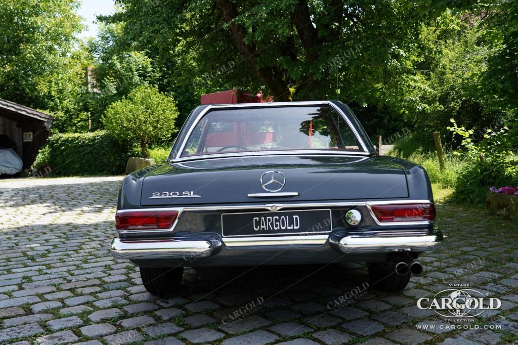 Cargold - Mercedes 230 SL  - Erst 70.482 km-2.Hand!  - Bild 14