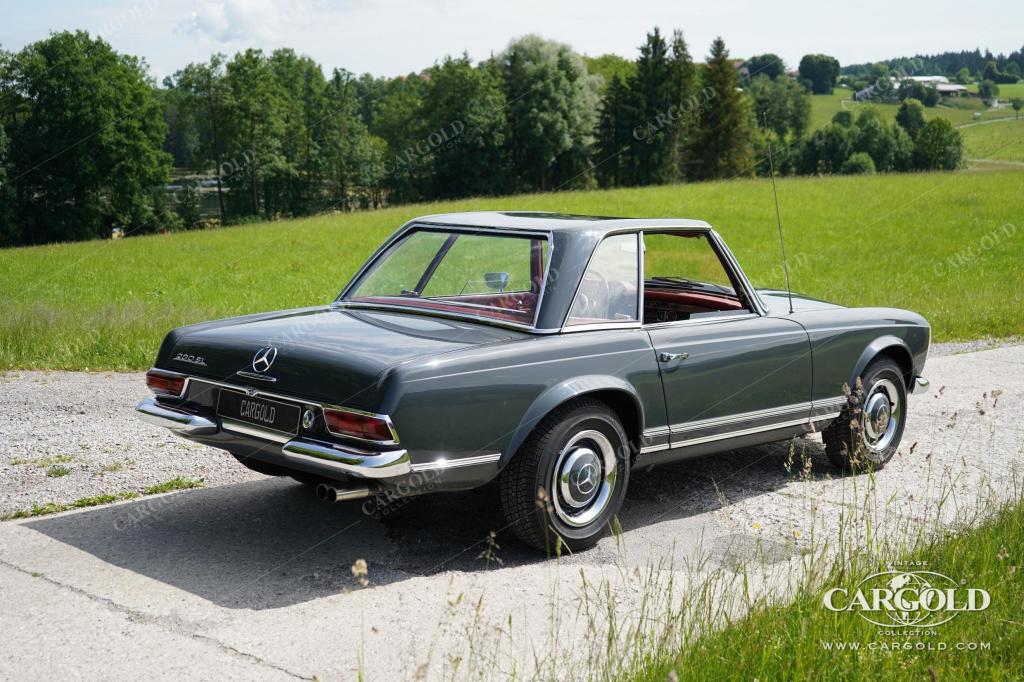 Cargold - Mercedes 230 SL  - Erst 70.482 km-2.Hand!  - Bild 24