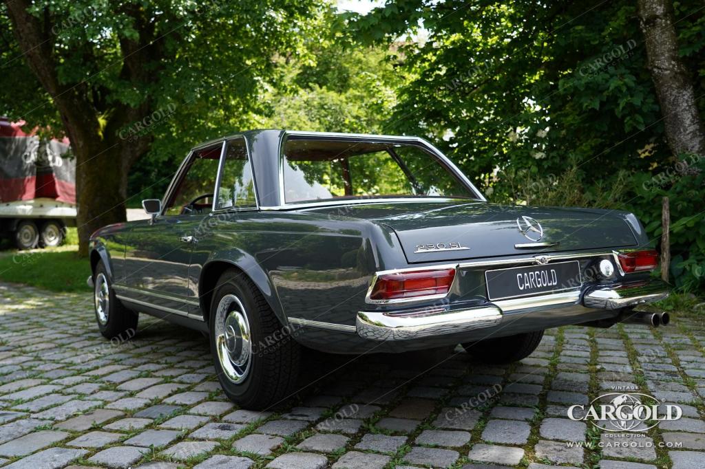 Cargold - Mercedes 230 SL  - Erst 70.482 km-2.Hand!  - Bild 25