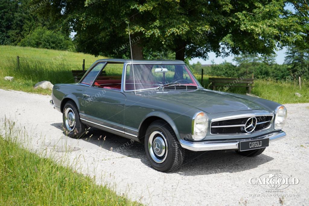 Cargold - Mercedes 230 SL  - Erst 70.482 km-2.Hand!  - Bild 6