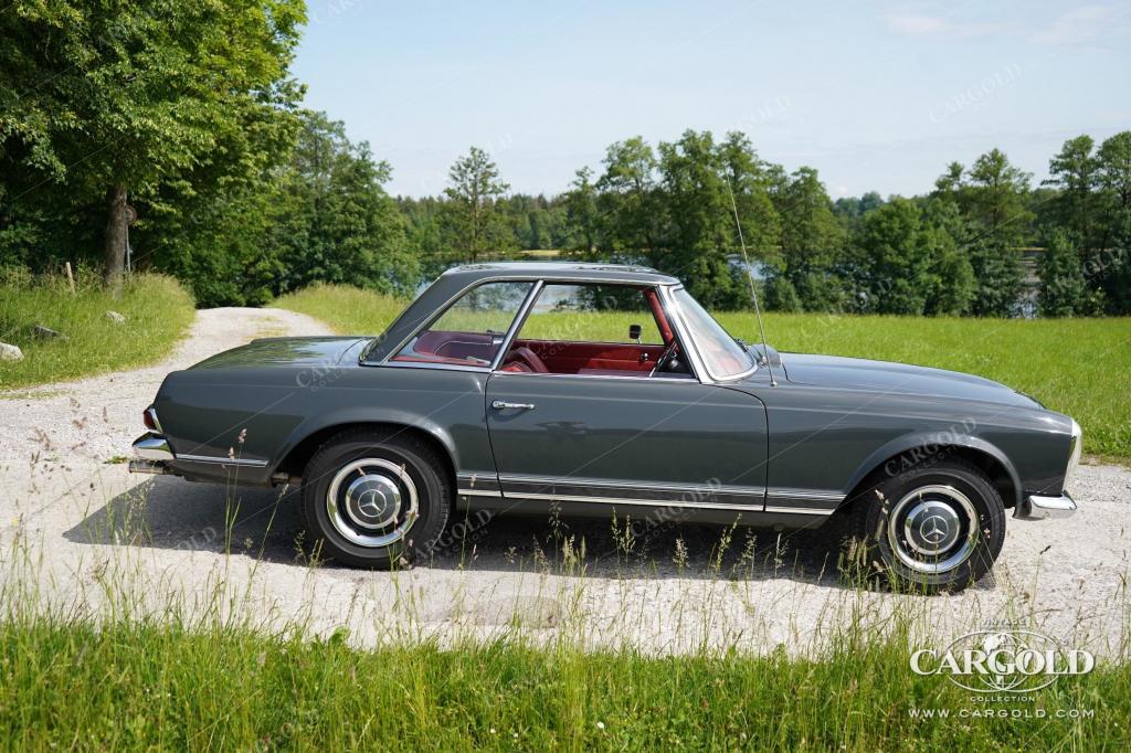 Cargold - Mercedes 230 SL  - Erst 70.482 km-2.Hand!  - Bild 8
