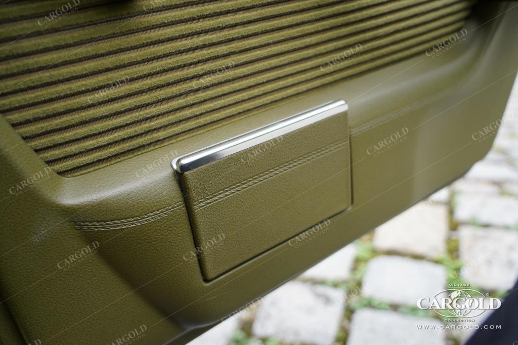 Cargold - Mercedes 350 SE - Ikonengold / Velours grün, Klimaanlage, geringe Laufleistung, Ausnahmefahrzeug  - Bild 19