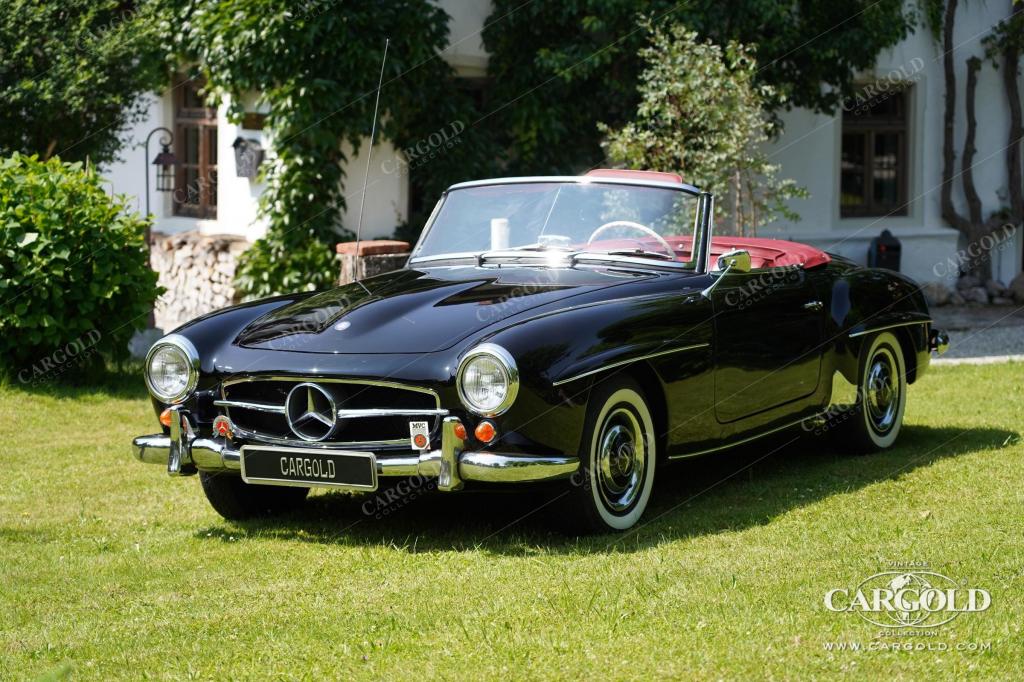 Cargold - Mercedes 190 SL Roadster  - 30 Jahre im Vorbesitz  - Bild 0