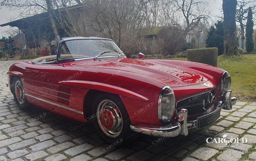 Cargold - Mercedes 300 SL Roadster - Alumotor/ Scheibenbremsen/ Matching Numbers  - Bild 10