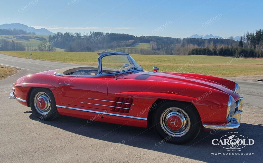 Cargold - Mercedes 300 SL Roadster - Alumotor/ Scheibenbremsen/ Matching Numbers  - Bild 15