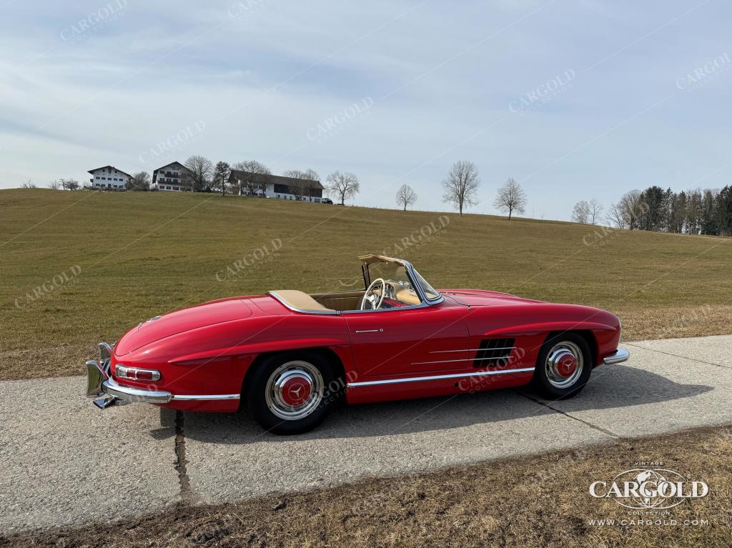 Cargold - Mercedes 300 SL Roadster - Alumotor/ Scheibenbremsen/ Matching Numbers  - Bild 4