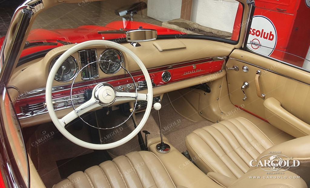 Cargold - Mercedes 300 SL Roadster - Alumotor/ Scheibenbremsen/ Matching Numbers  - Bild 7
