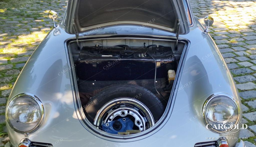 Cargold - Porsche 356 Super 1600 - Vollrestauriert und Leistungsgesteigert - 110 PS  - Bild 12