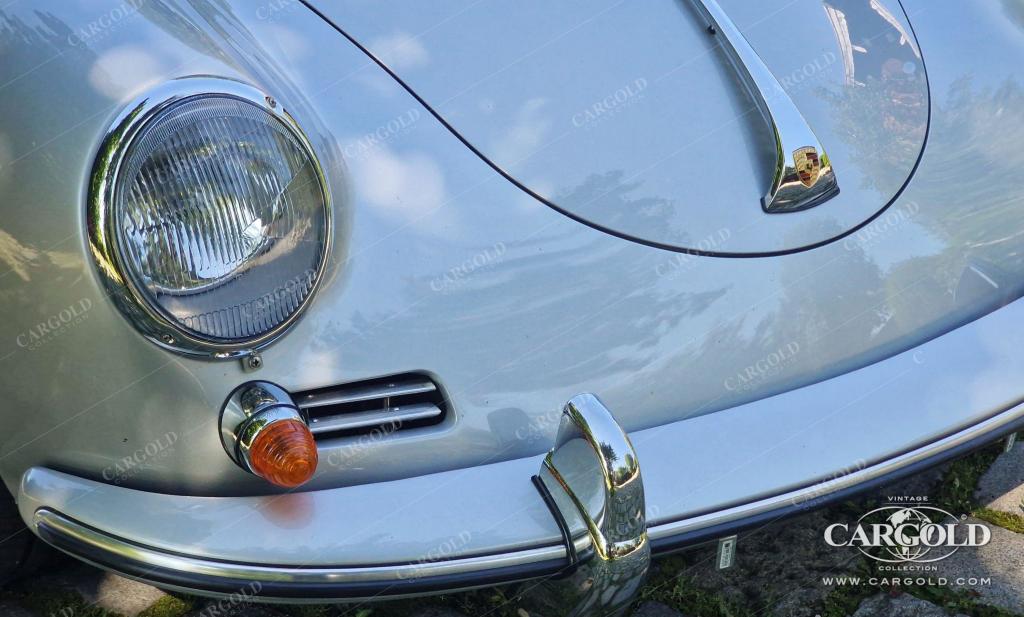 Cargold - Porsche 356 Super 1600 - Vollrestauriert und Leistungsgesteigert - 110 PS  - Bild 15