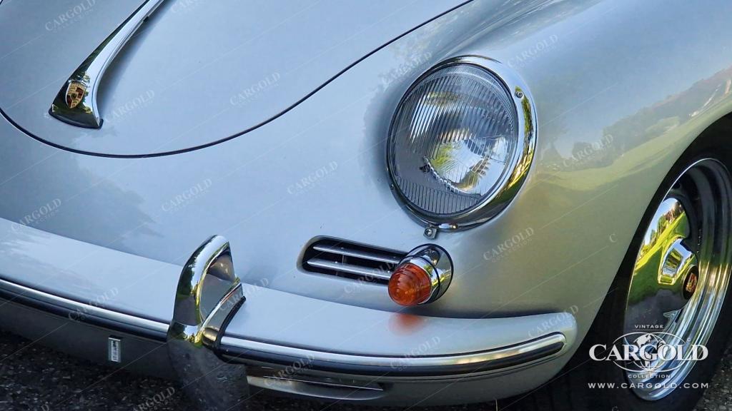 Cargold - Porsche 356 Super 1600 - Vollrestauriert und Leistungsgesteigert - 110 PS  - Bild 17