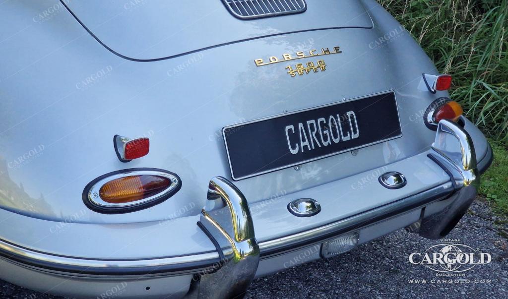 Cargold - Porsche 356 Super 1600 - Vollrestauriert und Leistungsgesteigert - 110 PS  - Bild 21