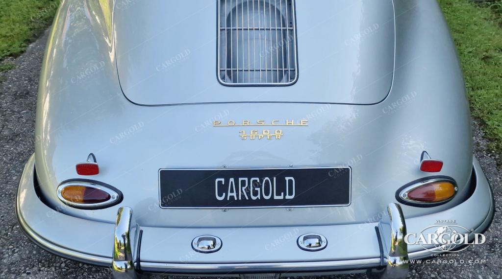 Cargold - Porsche 356 Super 1600 - Vollrestauriert und Leistungsgesteigert - 110 PS  - Bild 24